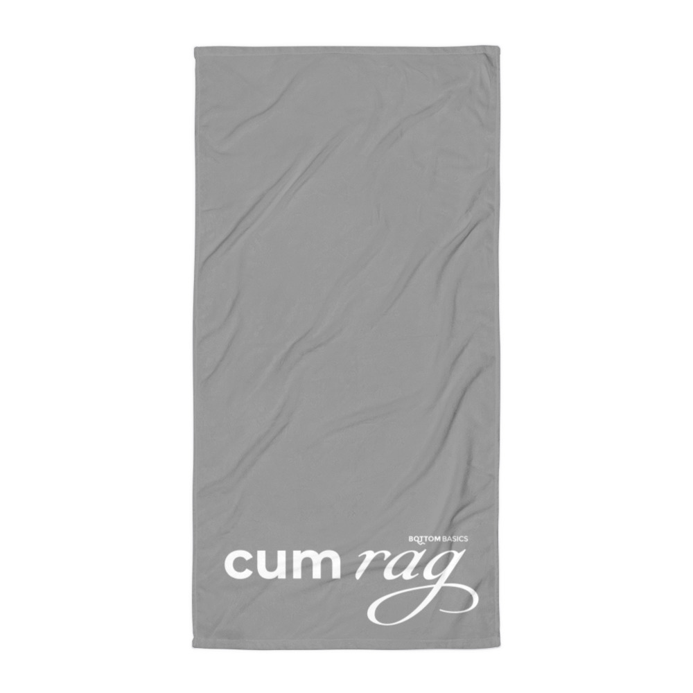 C Rag Beach + Bath Towel - Grey C Rag Beach Bath Towel - Grey