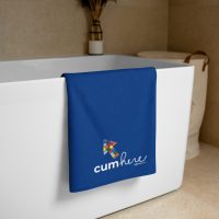 C Here Rainbow Arrow Beach + Bath Towel