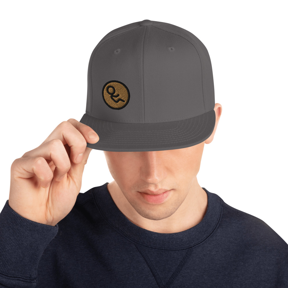 Bottom Basics Iconic Icon snapback hat - dark grey Bottom Basics Iconic Icon snapback hat - dark grey