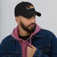 Bear Brotherhood Flag Dad Hat - Black