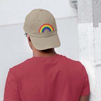 Rainbow Dad Cap
