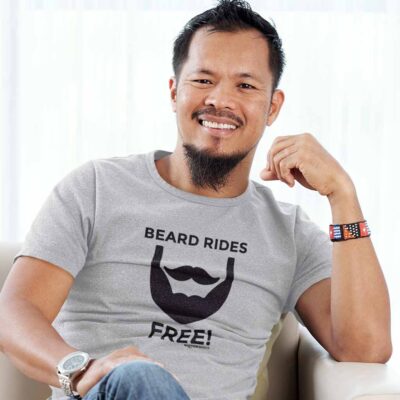 Beard Rides Free T-Shirt