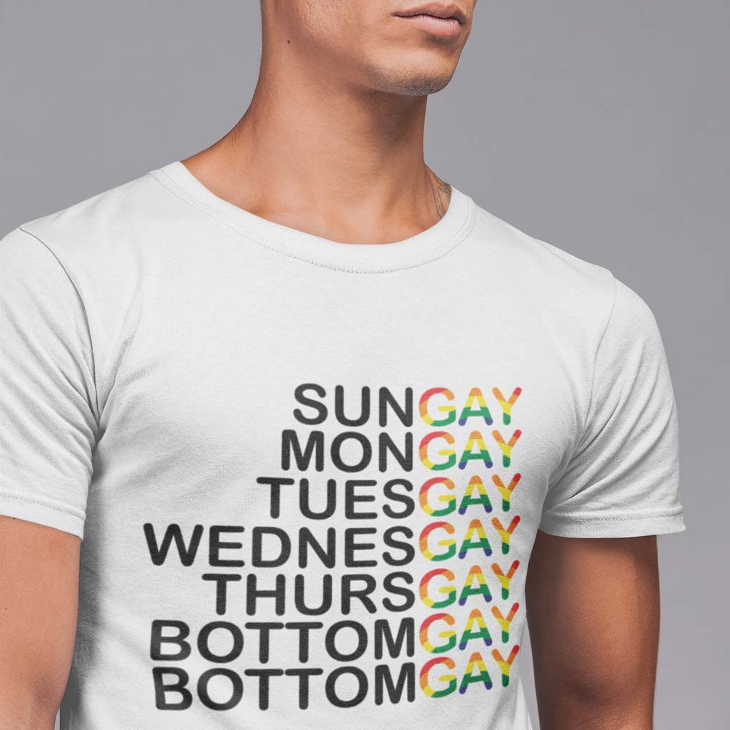 BottomGay Days T-Shirt BottomGay Days T-Shirt