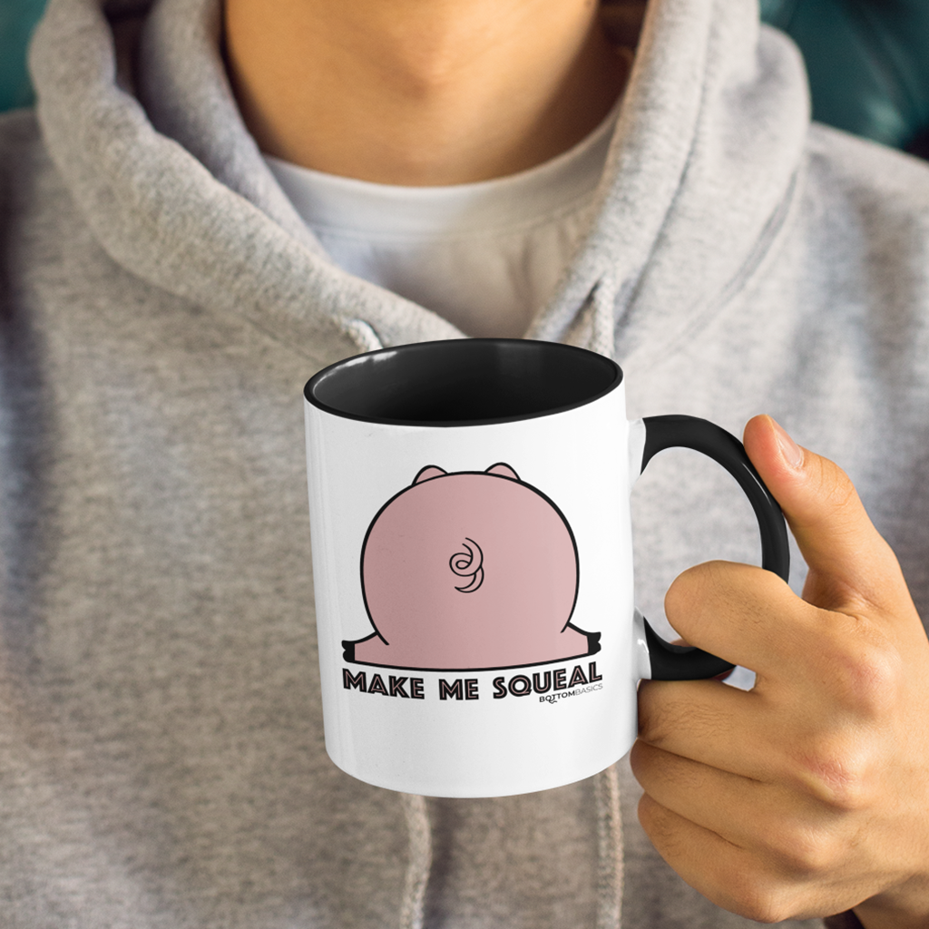 Make Me Squeal White Mug Make Me Squeal White Mug